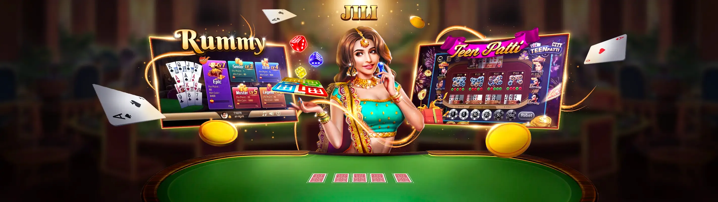 Hình ảnh chính về trò chơi casino tại Legabet Win, người chơi đang tận hưởng trải nghiệm cá cược trực tuyến